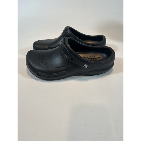 Crocs Shoes Mens Size 12 Black Clog - Picture 3 of 7